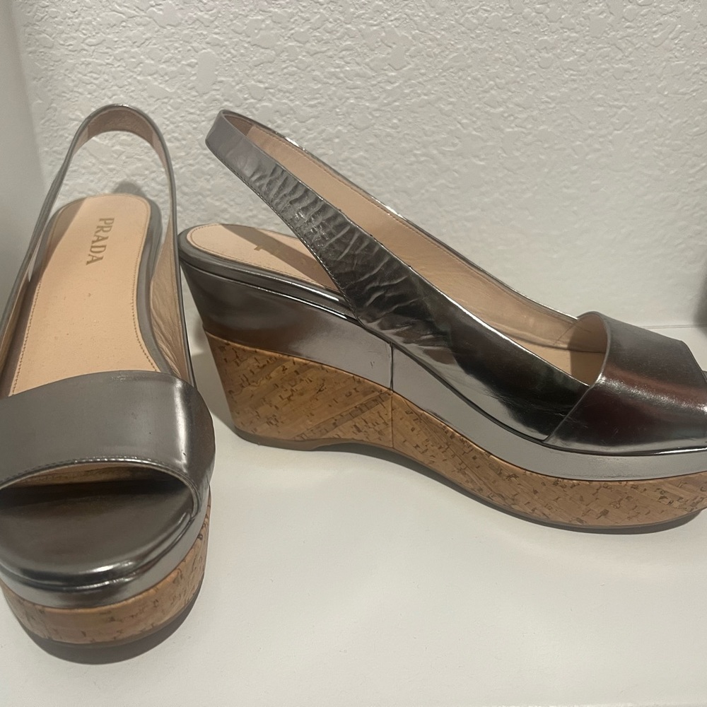 Prada size 40. Worn once.